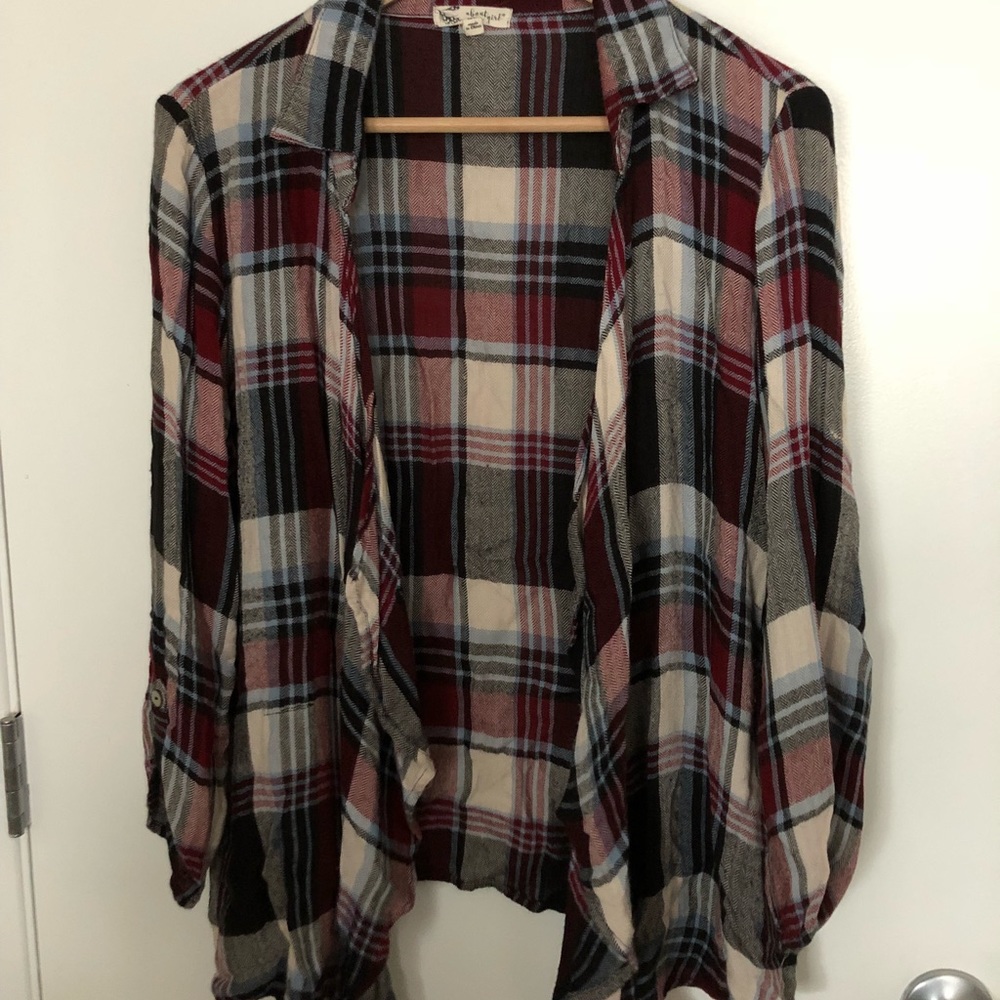 Plaid cover up